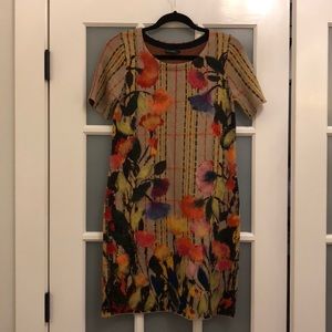 Anthropologie Multicolor Floral Dress